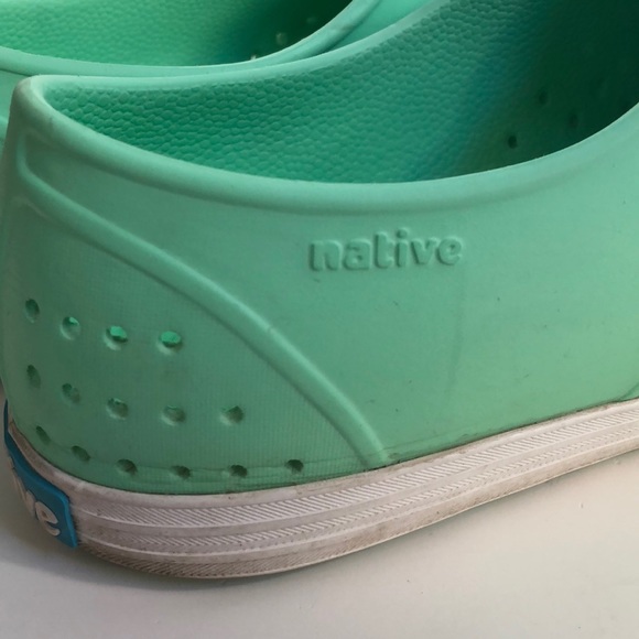 Native Shoes Jericho Fresco green slip-on, size 10 - Picture 6 of 8